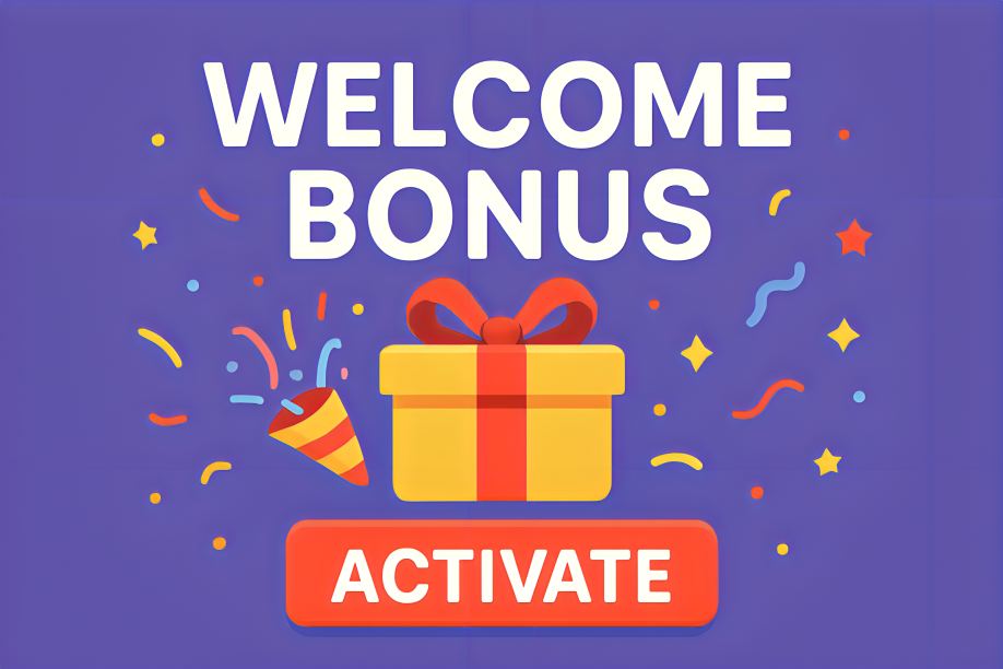 Activate the Welcome Bonus