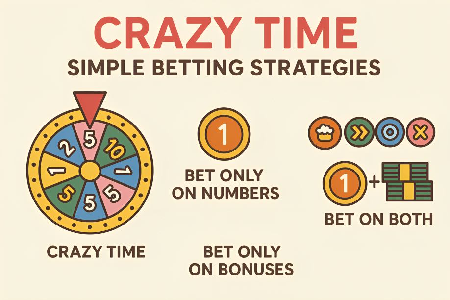 Crazy Time: Simple Betting Strategies